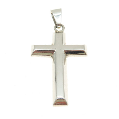 925 Sterling Silver Vintage Mexico Cross Pendant