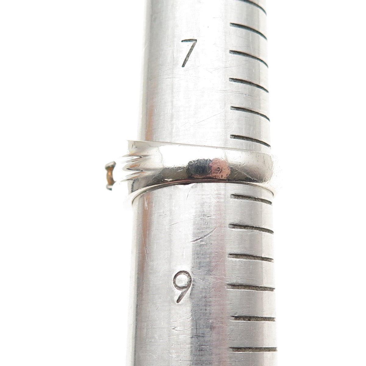 925 Sterling Silver Vintage Real Blue Topaz Amethyst Peridot Citrine Ring Size 8