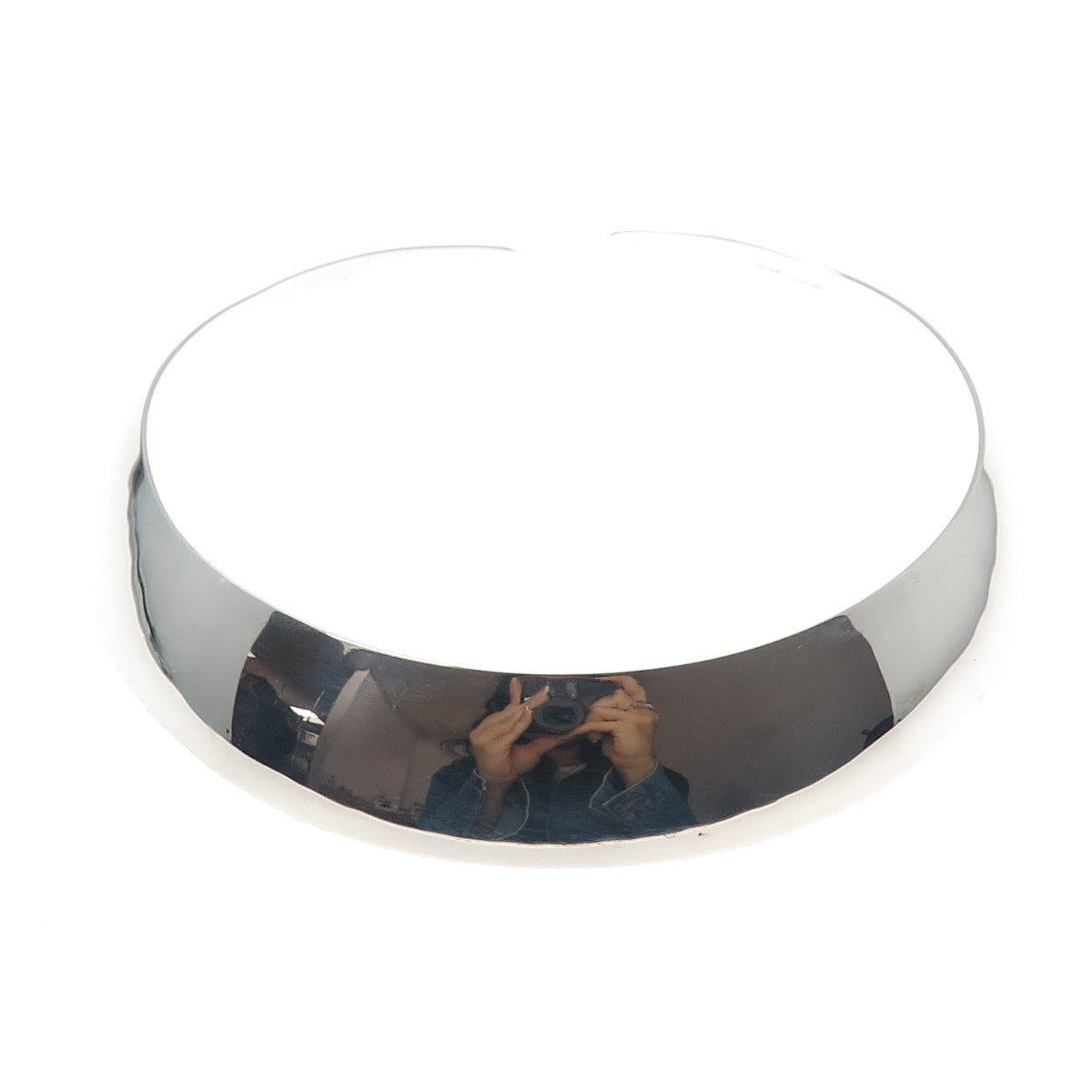 GERHARD HERBST 925 Sterling Silver Vintage Modernist Choker Necklace 14"