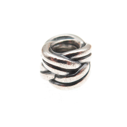 Pandora 925 Sterling Silver Forget Me Knot Slide Bead Charm