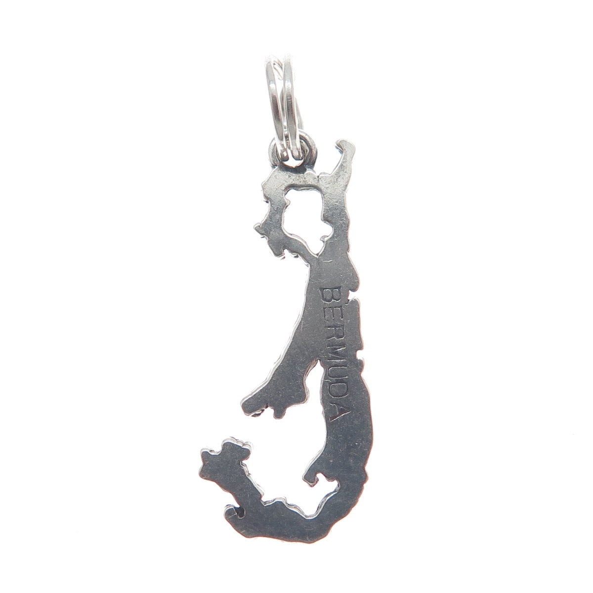 PAYTON PEPPER & SONS LTD Sterling Silver Vintage 1959 Birmingham Bermuda Pendant