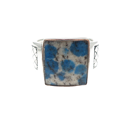 PHLD PlayHardLookDope 925 Sterling Silver Real K2 Jasper Ring Size 12.5