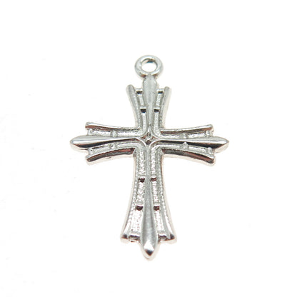 925 Sterling Silver Vintage Cross Pendant