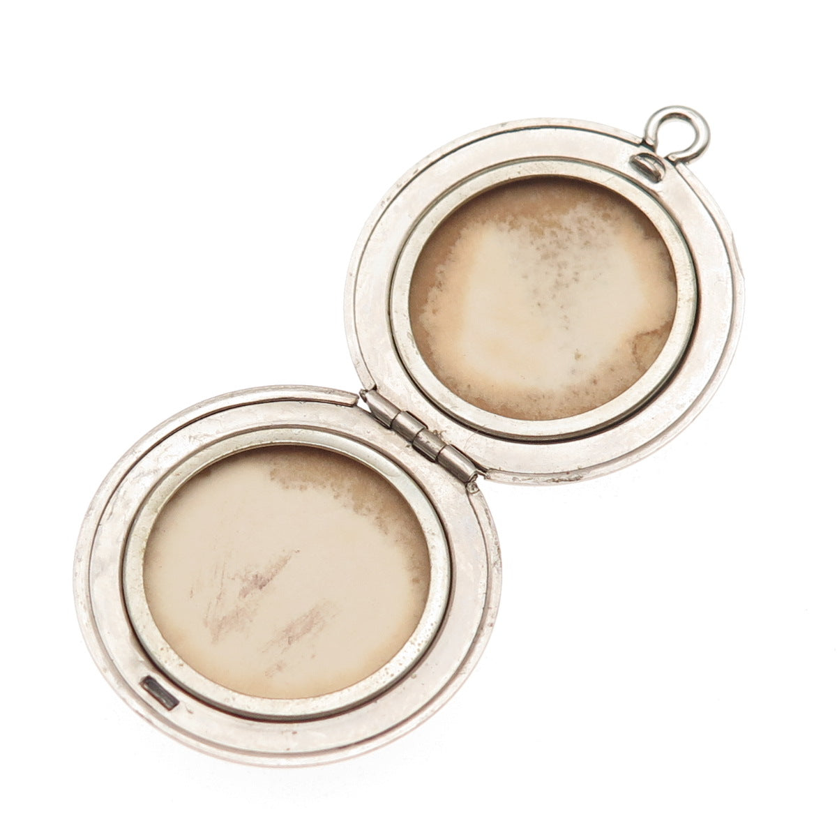 Danecraft 925 Sterling Silver Antique Art Deco Engraved Floral Locket Pendant