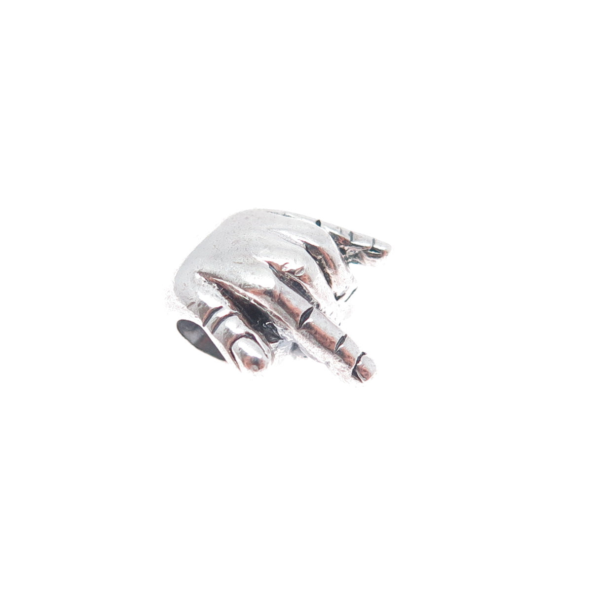 CHAMILIA 925 Sterling Silver I Love You Sign Bead Charm