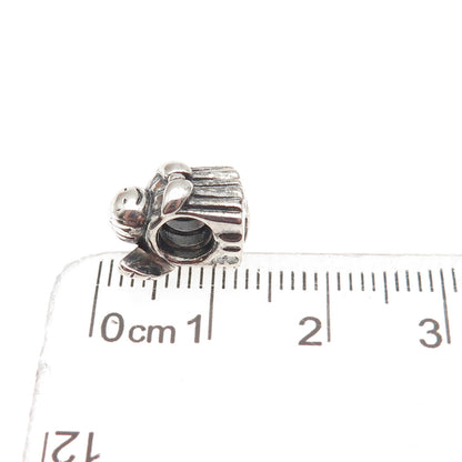 Pandora 925 Sterling Silver Angel of Hope Slide Bead Charm