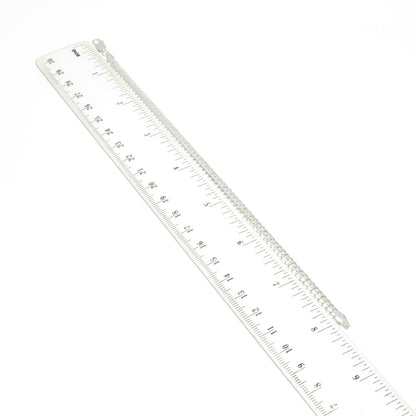 925 Sterling Silver Italy Flat Curb Link Bracelet 8"