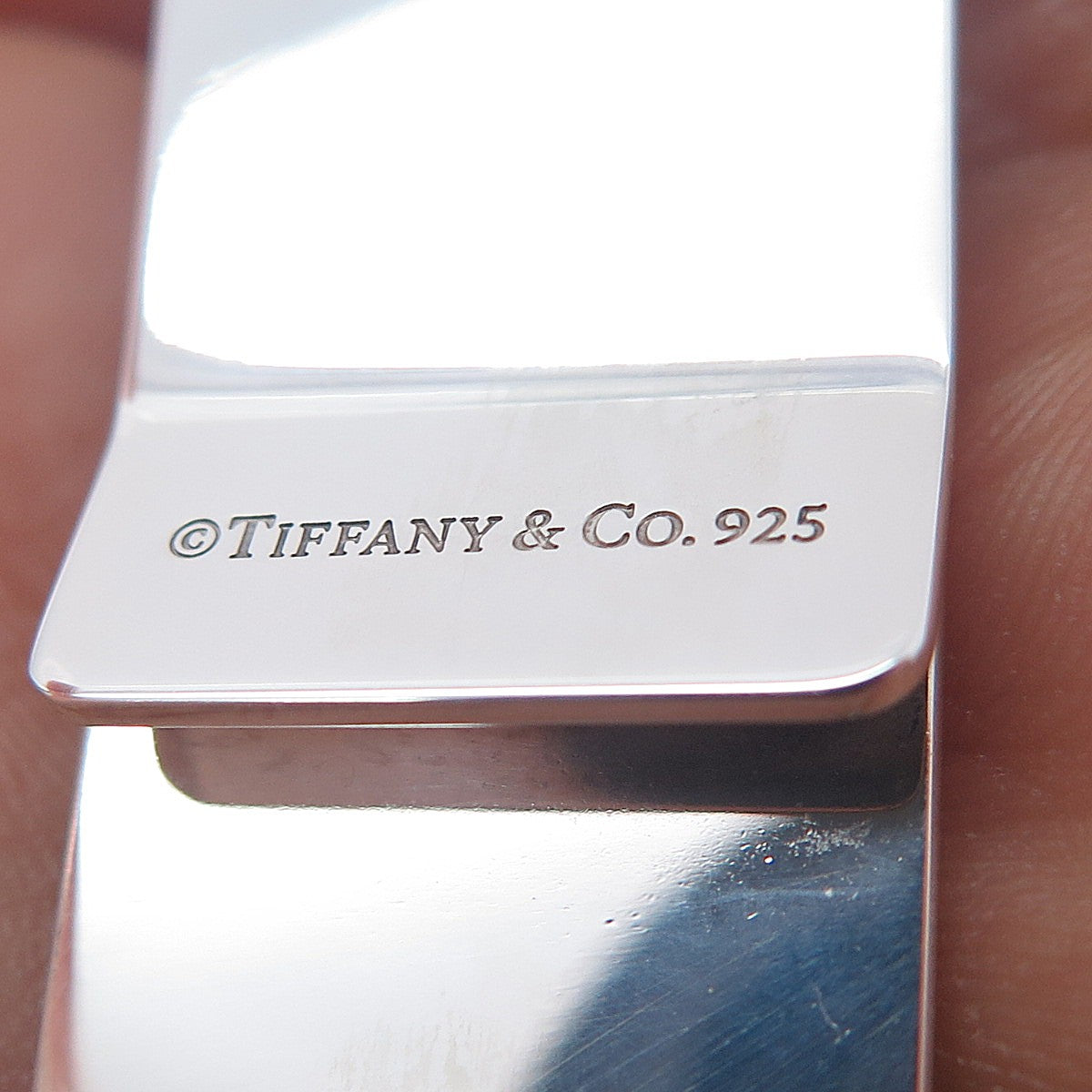 TIFFANY & CO. 925 Sterling Silver Vintage Money Clip