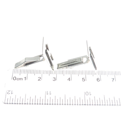 925 Sterling Silver Vintage Letter "M" Initial Cufflinks