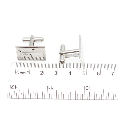925 Sterling Silver Vintage Engraved Cufflinks