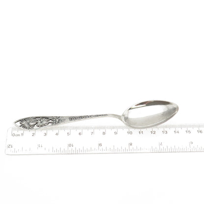 CHARLES M. ROBBINS 925 Sterling Silver Antique Art Deco Bermuda Coffee Spoon