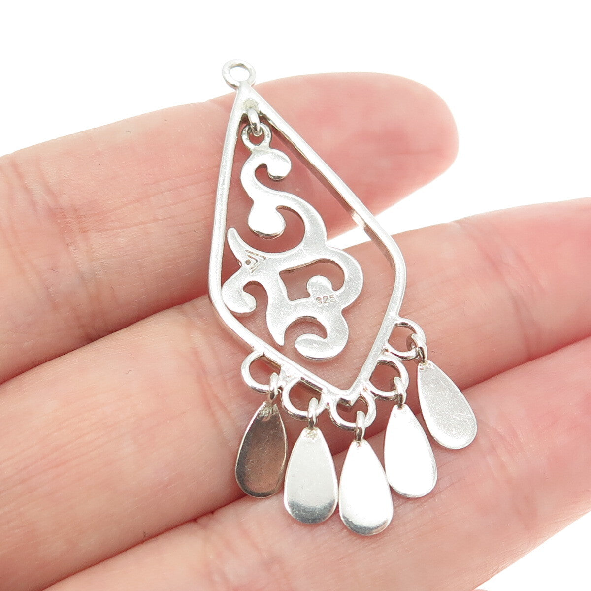 SILPADA 925 Sterling Silver Vintage Ethnic Pendant