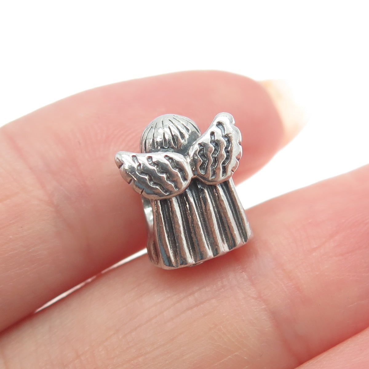 PANDORA 925 Sterling Silver Christmas Angel Bead Charm