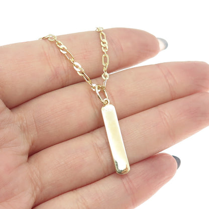 ELA RAE Sterling Silver Gold Plated Real White Topaz Love Chain Necklace 16-18"