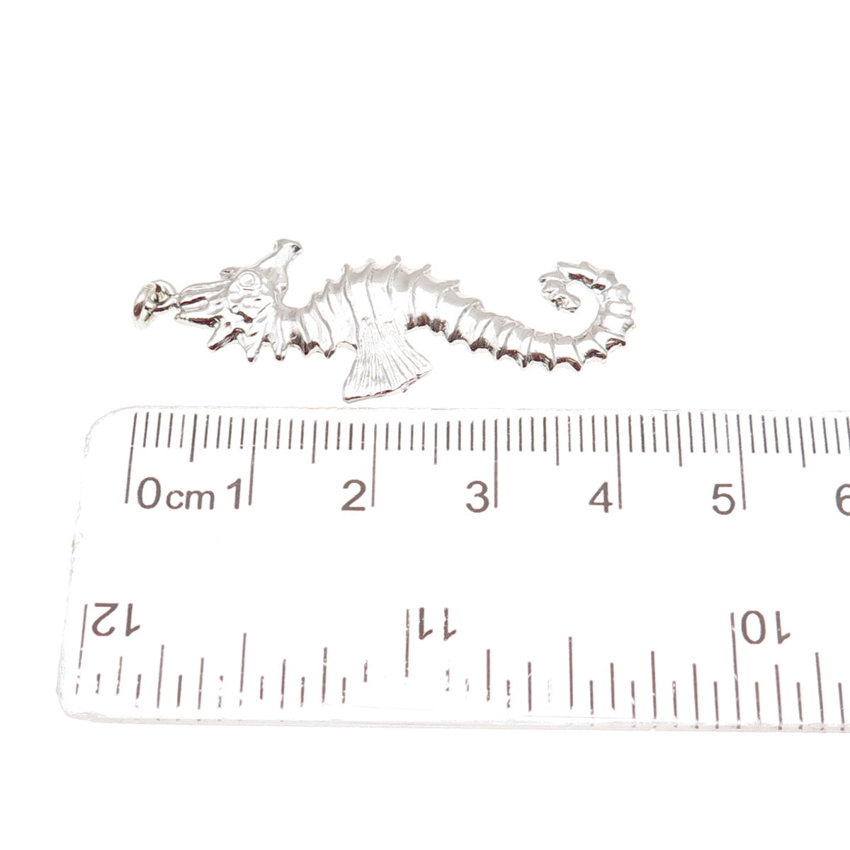 BREADNER CO. 925 Sterling Silver Vintage Seahorse Charm Pendant