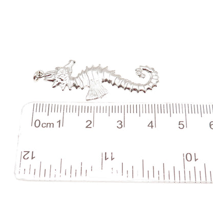 BREADNER CO. 925 Sterling Silver Vintage Seahorse Charm Pendant