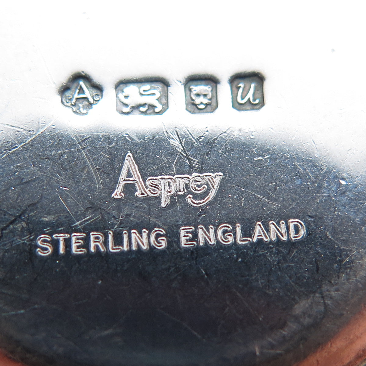 ASPREY 925 Sterling Silver Vintage 1994 England Individual Candle Plate Holder
