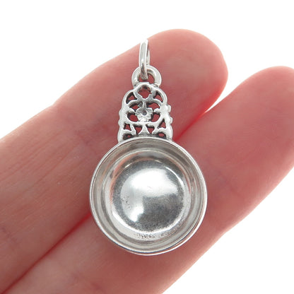 CINI 925 Sterling Silver Antique Art Deco Porringer Charm Pendant
