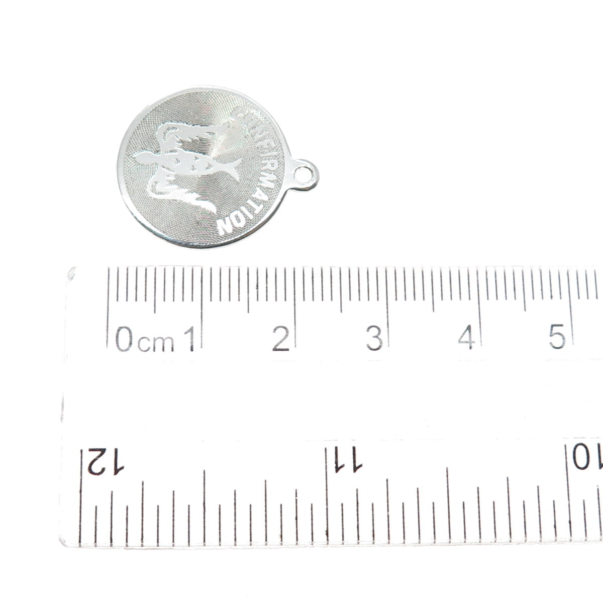 Charm Craft 925 Sterling Silver Vintage Confirmation Pendant