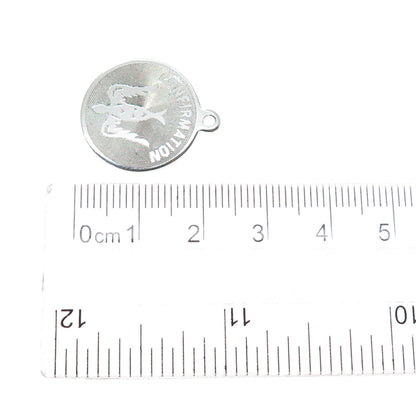 Charm Craft 925 Sterling Silver Vintage Confirmation Pendant
