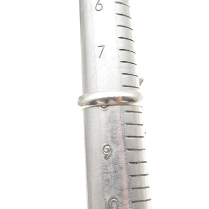 Nicky Butler 925 Sterling Silver Vintage Real Topaz Amethyst Iolite Ring Size 8