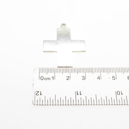 950 Silver Vintage Cross Religious Charm Pendant