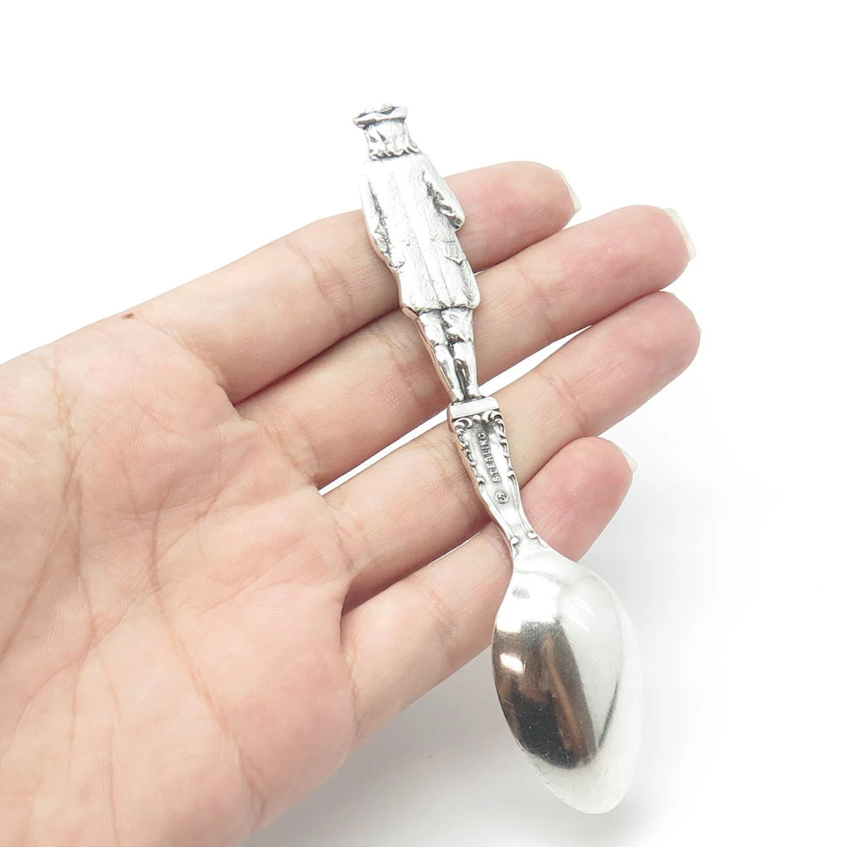 925 Sterling Silver Antique Art Deco Victor Seidman Mfg. Co. Liberty Bell Spoon