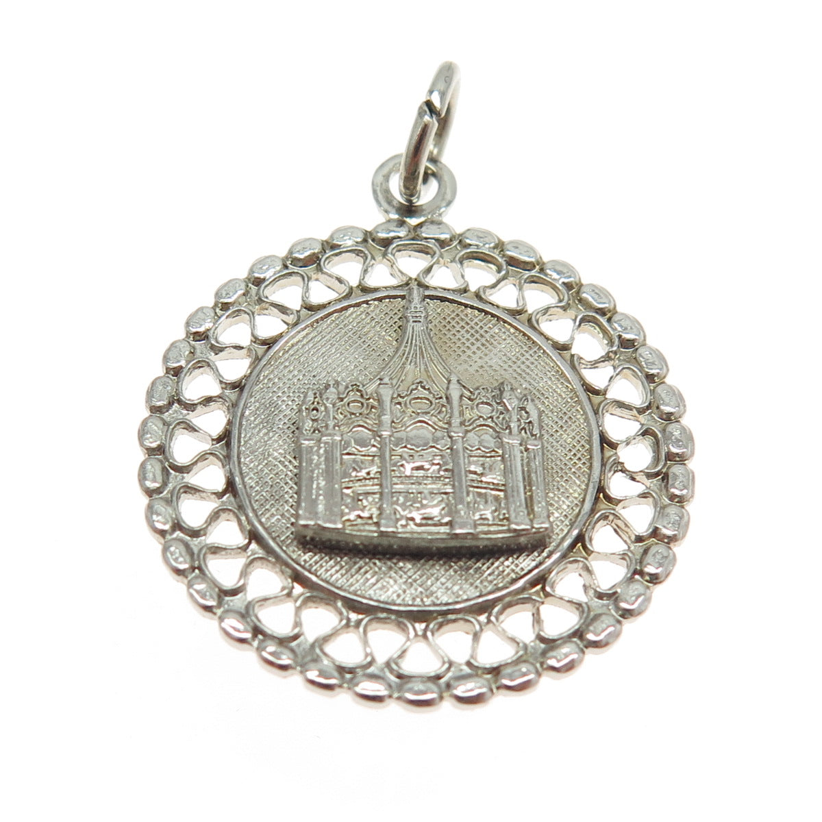 FRENCH & FRANKLIN 925 Sterling Silver Vintage Marriott's Great America Pendant