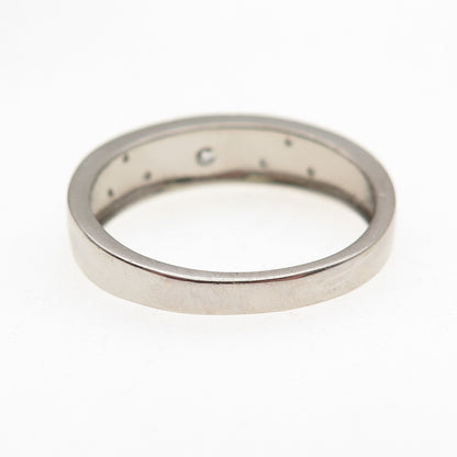925 Sterling Silver Round-Cut C Z Ring Size 10.25
