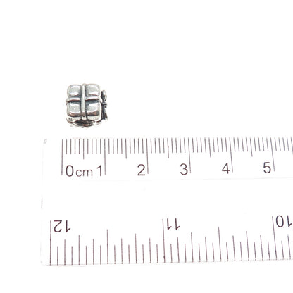 PANDORA 925 Sterling Silver Gift Box Slide Bead Charm