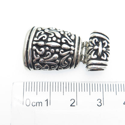 925 Sterling Silver Vintage Mexico Ethnic Pendant