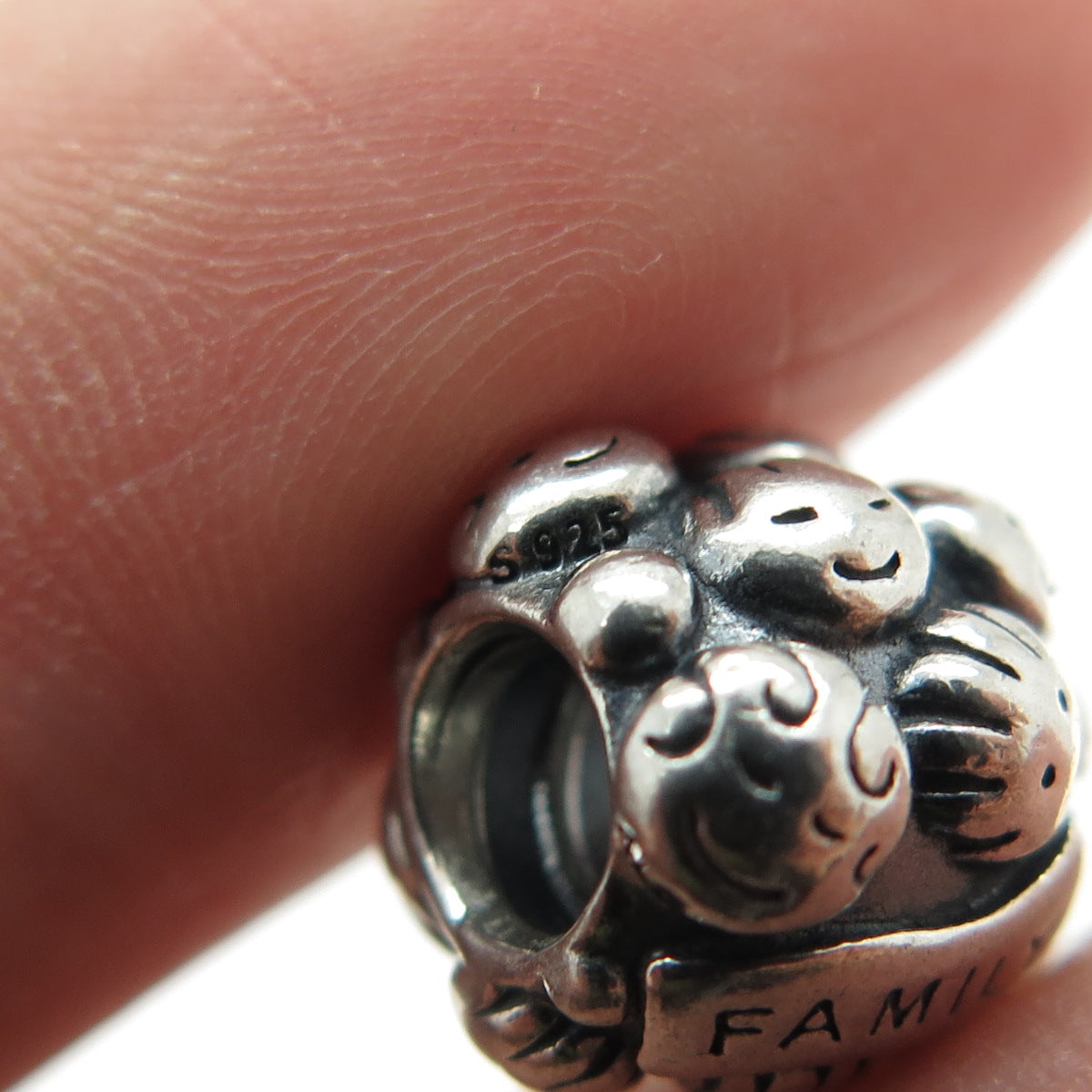 PANDORA 925 Sterling Silver Love & Family Bead Charm