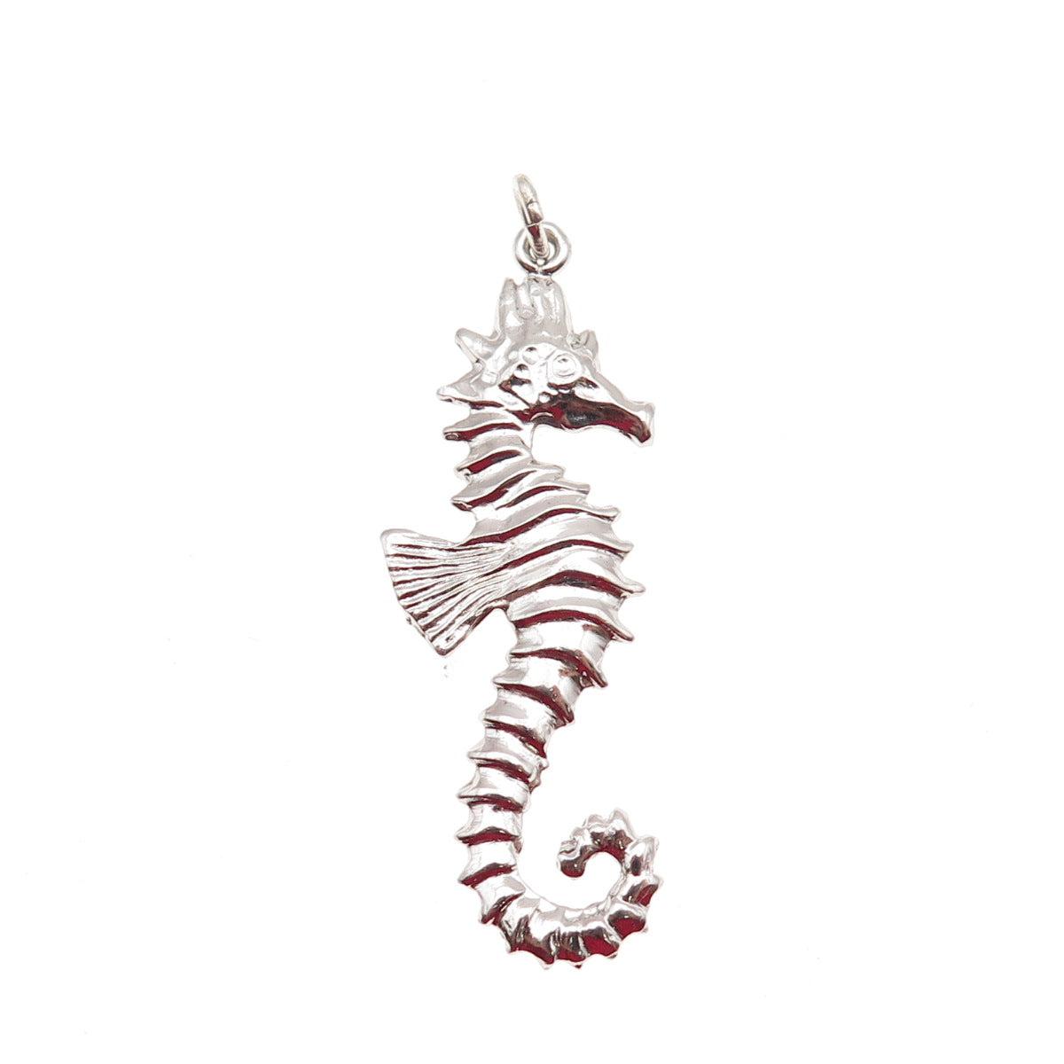 BREADNER CO. 925 Sterling Silver Vintage Seahorse Charm Pendant