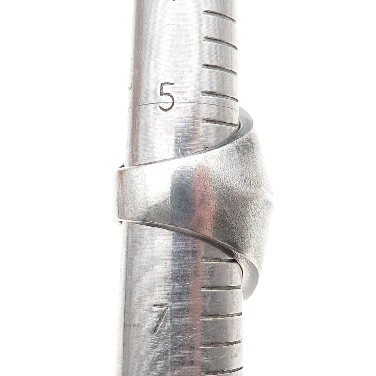 LAPPONIA 925 Sterling Vintage 1979 Finland Modernist Adjustable Ring Size 6.25