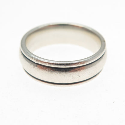 JAMES AVERY 925 Sterling Silver Vintage Wedding Band Ring Size 7