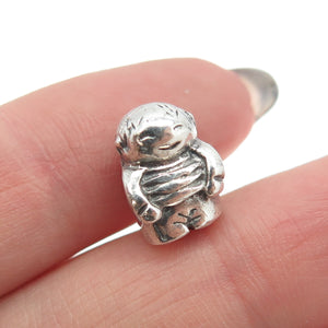 PANDORA 925 Sterling Silver Kleiner Junge Bead Charm