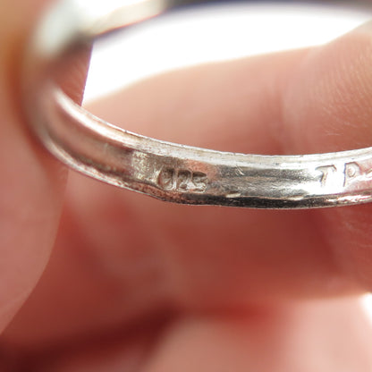 925 Sterling Silver Vintage Mexico Interlocked Multi-Band Ring Size 5.5