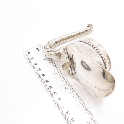 925 Sterling Silver Antique Water Pitcher Lid & Handle