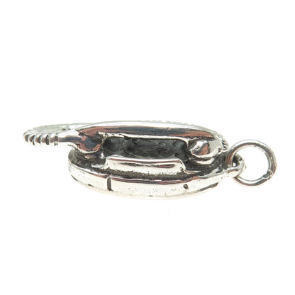 JEWELART 925 Sterling Silver Vintage Rotary Telephone Minimalist Pendant
