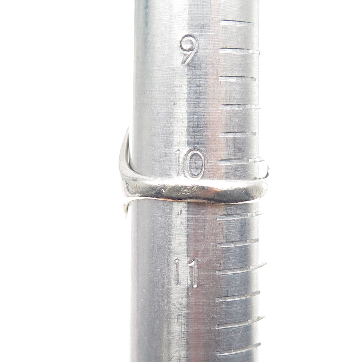 Old Pawn 925 Sterling Silver Vintage Southwestern Turquoise Ring Size 10.25