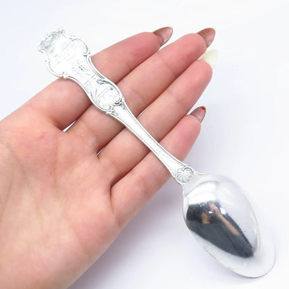 925 Sterling Silver Vintage R. Wallace & Sons Mfg. Co "Chicago" Spoon