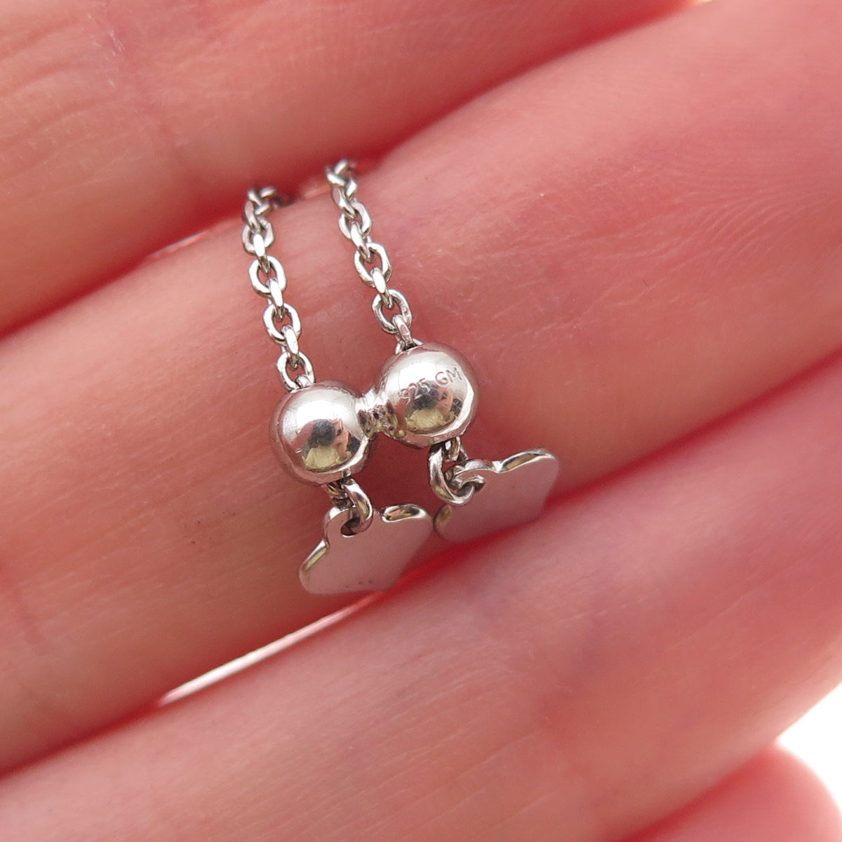 925 Sterling Silver Round-Cut C Z Infinity Adjustable Anklet / Bracelet 6-9.25"