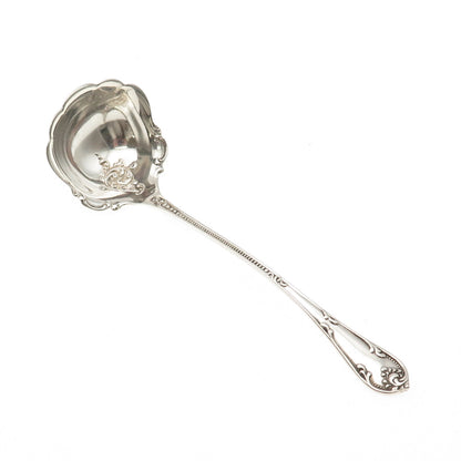 TOWLE 925 Sterling Silver Antique 1895 Rustic Solid Piece Cream Ladle