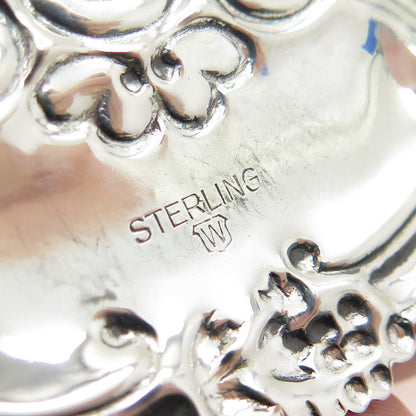 WALLACE 925 Sterling Silver Antique Art Deco "Brandy" Bottle Tag