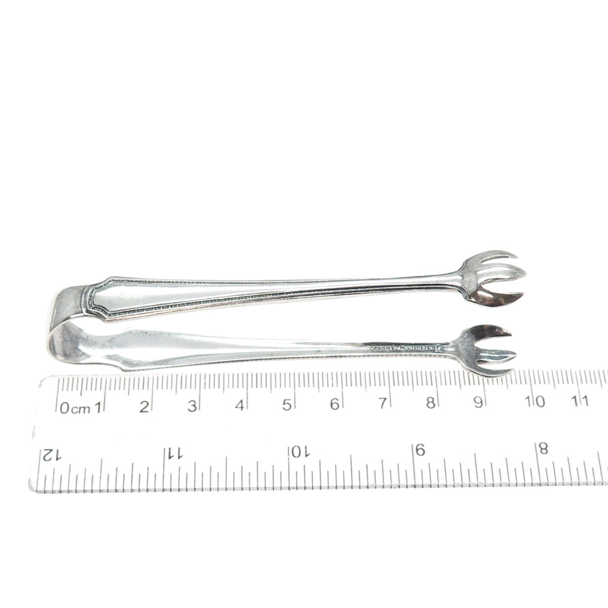 TOWLE 925 Sterling Silver Antique 1922 Lady Constance Sugar Tongs 4"