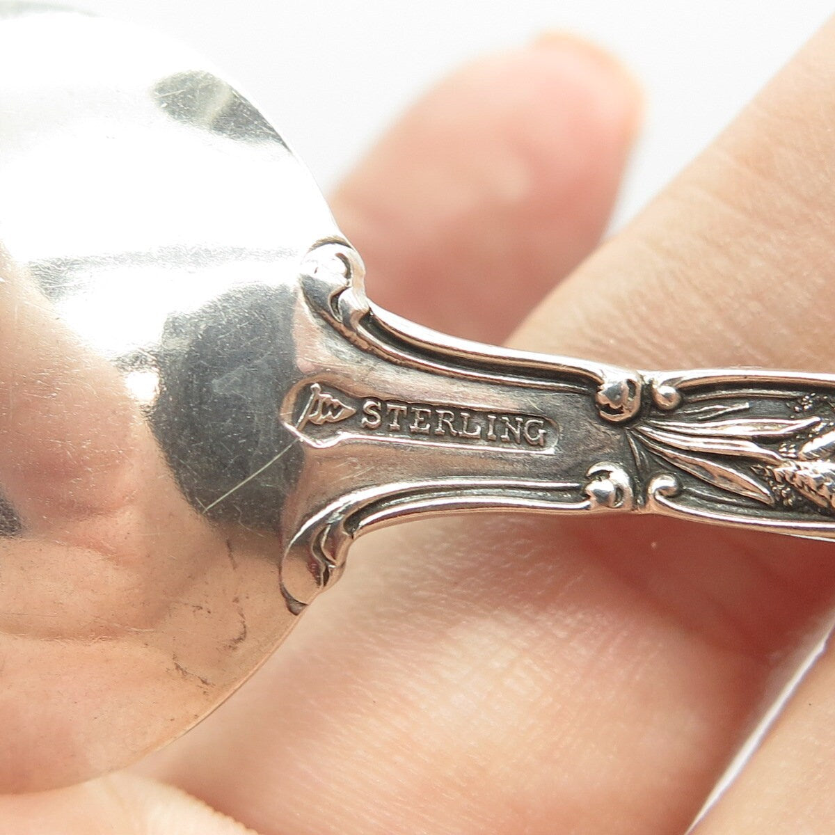 925 Sterling Silver Antique Art Deco Watson Portland States & Cities Spoon