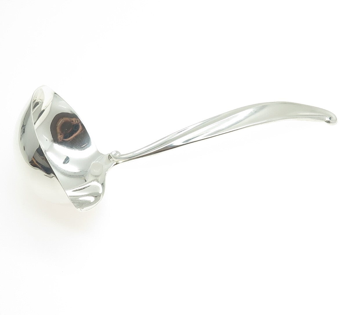 INTERNATIONAL 925 Sterling Silver Vintage 1960 Swan Lake Gravy Ladle