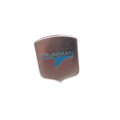 O.C. Tanner Sterling Silver Vintage Enamel Grumman Aircraft Tie Tack / Lapel Pin
