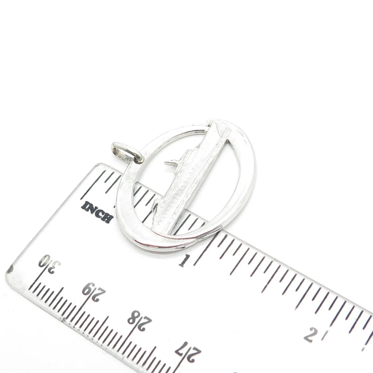 925 Sterling Silver Vintage Liner Ship Pendant
