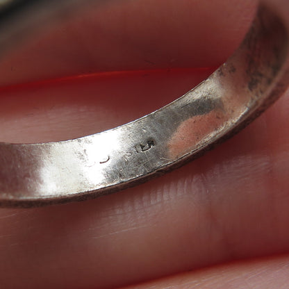 925 Sterling Silver Vintage True Love Waits Band Ring Size 6.75